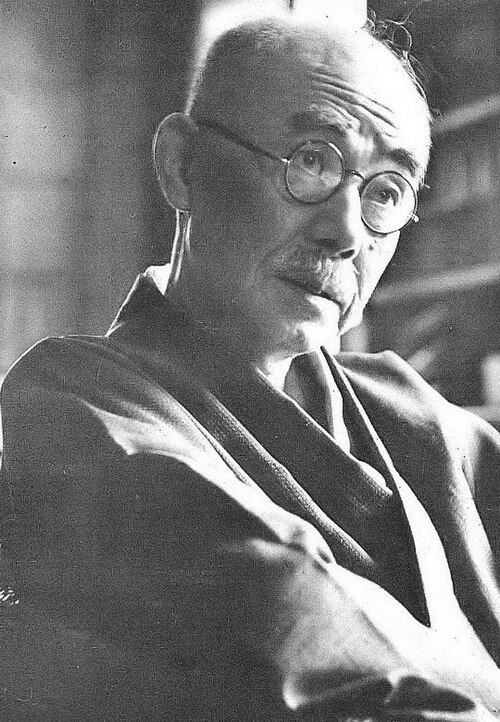 柳田国男の肖像、『毎日グラフ』1951年10月10日号掲載